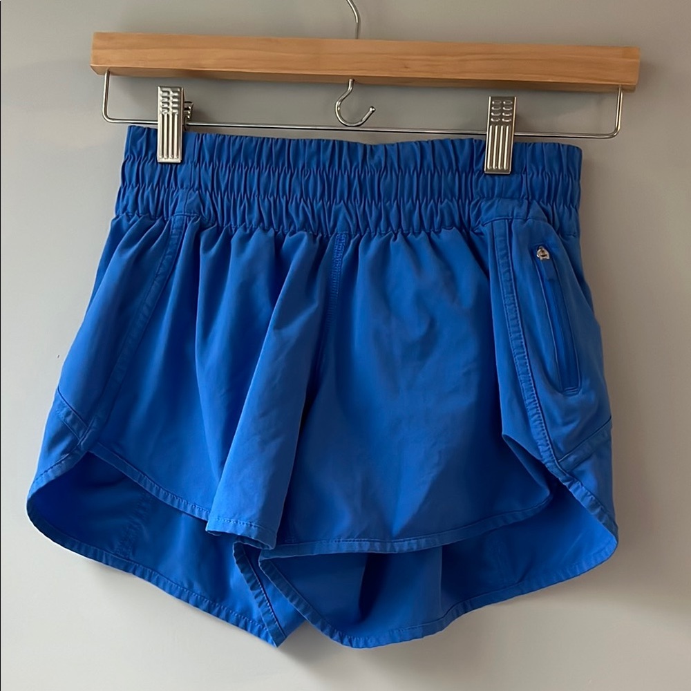 Lululemon Athletica Blue Athletic Shorts Lightweight Breathable